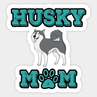 Husky Mom Sticker